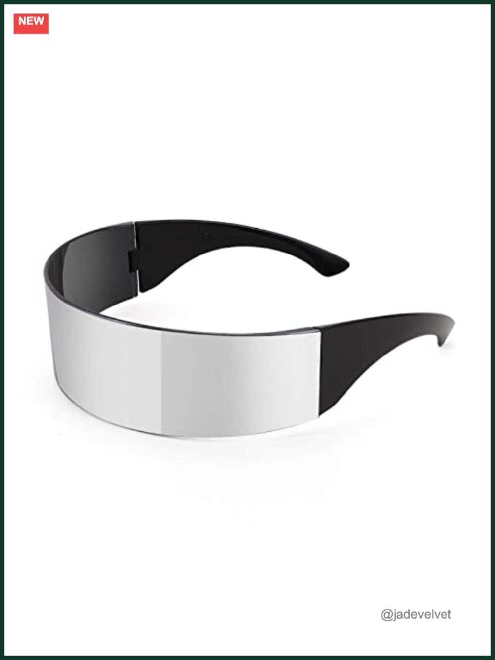 Futuristic Cyclops Cyber Visor Sunglasses Punk UV400 Shield